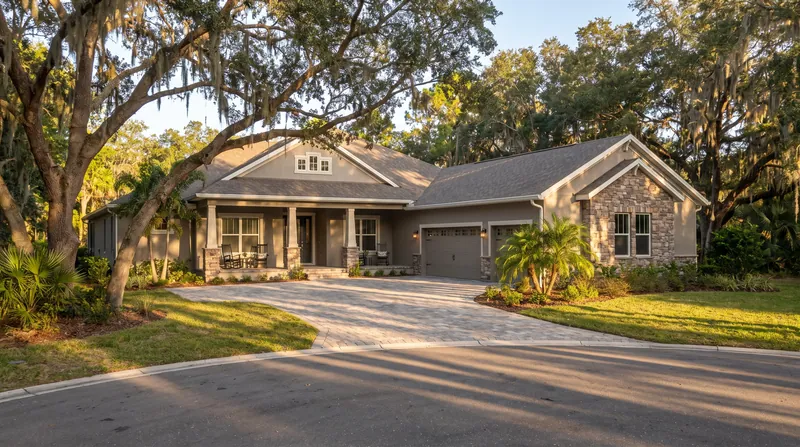 Rendering illustrative of the builder's product in Silverleaf Oaks
